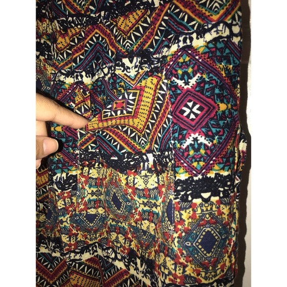 Women’s Tank and Short Set, Size Small, Colorful Tribal Print - Picture 10 of 16